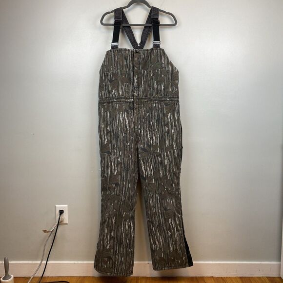Walls overalls men's XL (40x29) camo blizzard Pruf vintage Hunting Insulated - Picture 1 of 13
